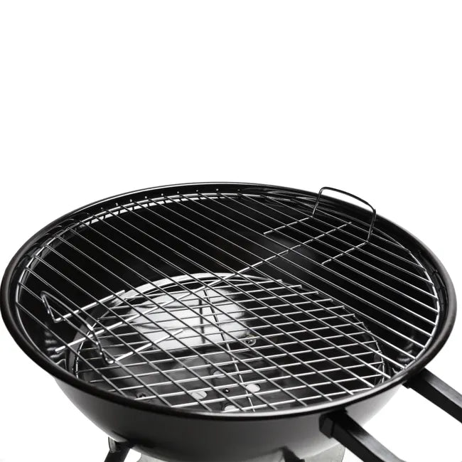 Barbecue au charbon de bois Trolley, diam 48cm noir