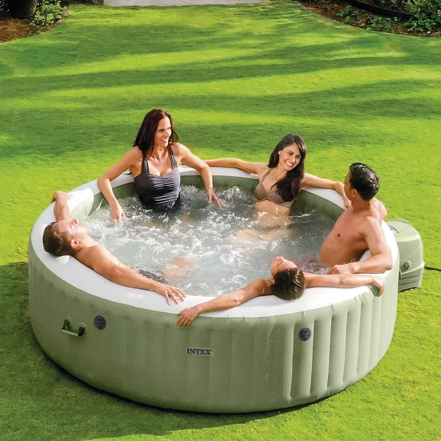 Spa gonflable Intex PureSpa Olive 8 places
