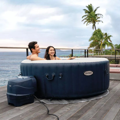 Spa gonflable Intex PureSpa Blue Navy 4 places