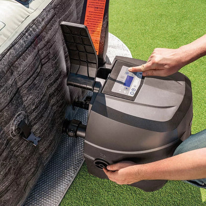 Spa gonflable Intex Pure Spa Ardoise 4 places