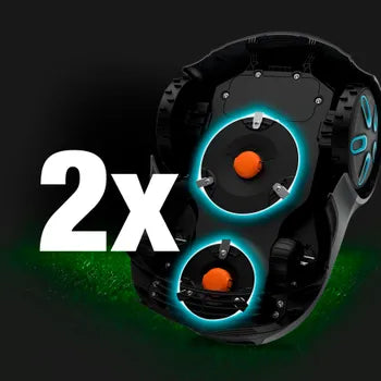 Robot tondeuse connecté sans fil périphérique 1500m² GARDENA SMART SILENO FREE