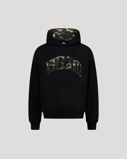 CAMO HOODIE BLACK
