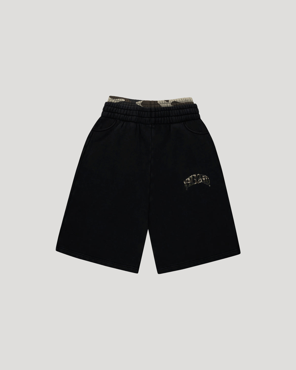 CAMO SHORTS BLACK