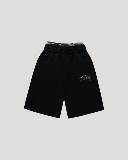 CAMO SHORTS BLACK
