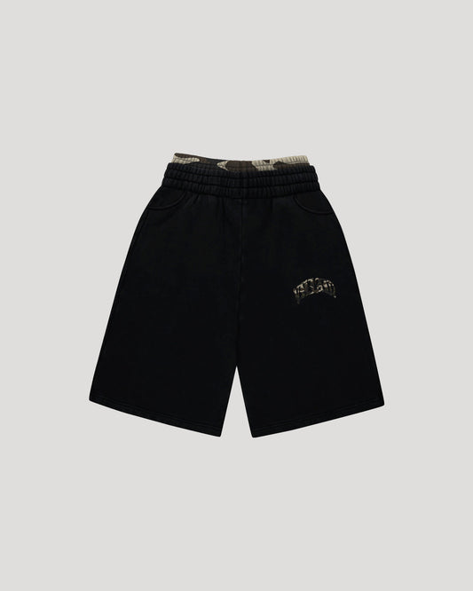CAMO SHORTS BLACK