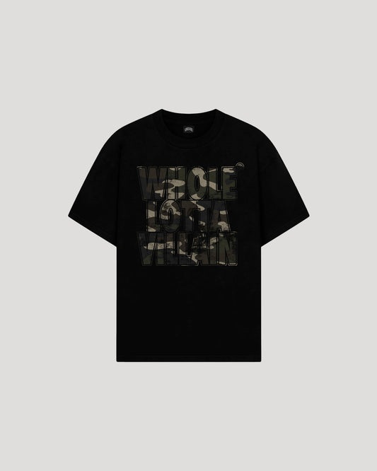 WLV CAMO T BLACK