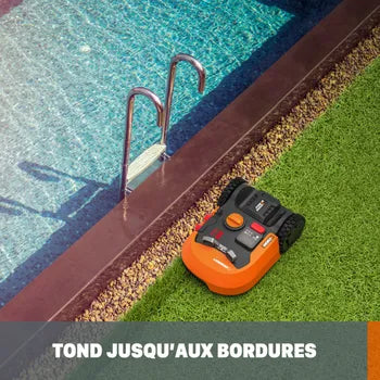 Robot tondeuse connecté WORX LANDROID - Jusqu'à 2000m² - WR155E