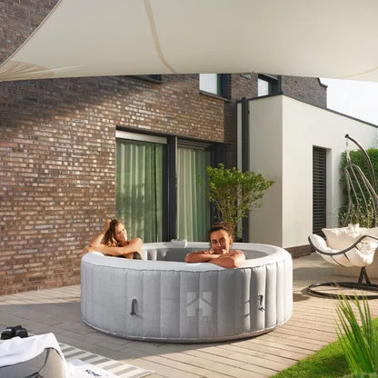 HOME DELUXE - Jacuzzi d'extérieur - SPLASH + coussins, porte-boissons et pare-soleil